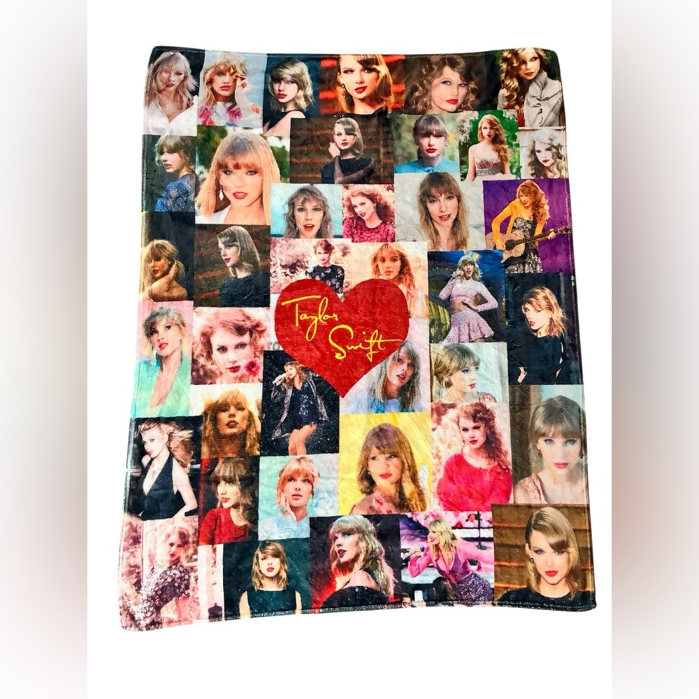 Taylor Swift Collage‎ Blanket
